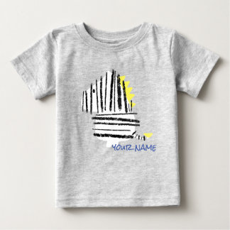 Camiseta Para Bebê zebra baby T-shirt
