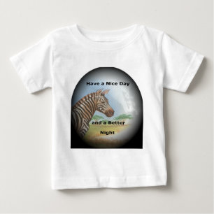 Camiseta Para Bebê Zebra Portrait, Amboseli: O Espírito da Savana