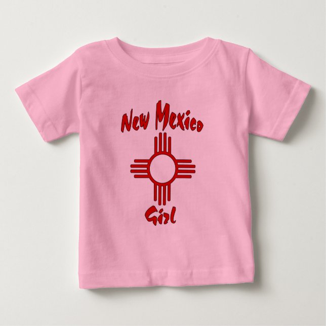 Camiseta Para Bebê ZiaNM-Girl2a (Frente)