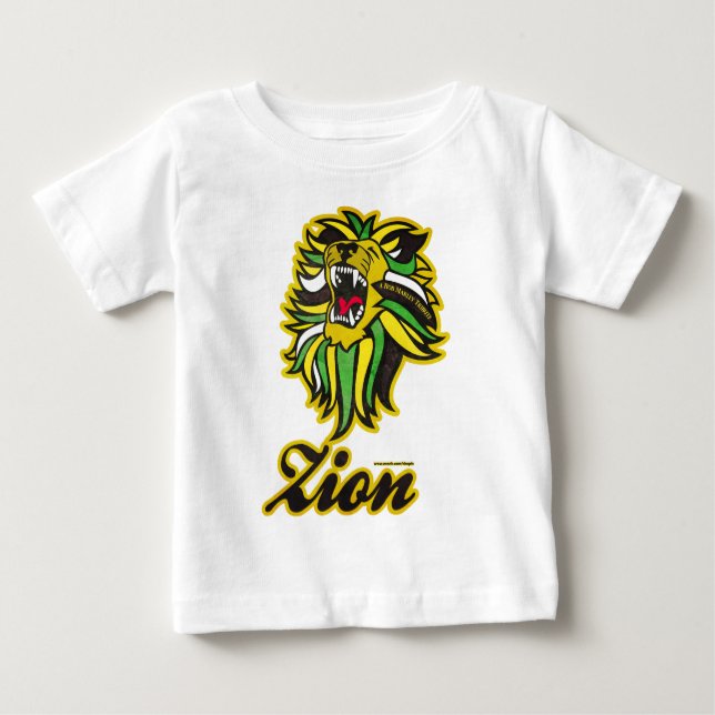 CAMISETA PARA BEBÊ ZION (Frente)