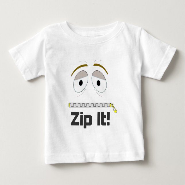 Camiseta Para Bebê Zip! (Frente)