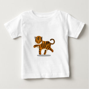 Camiseta Para Bebê Zodiac-Tigre Chinês