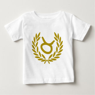 Camiseta Para Bebê zodíaco-taurus-louro