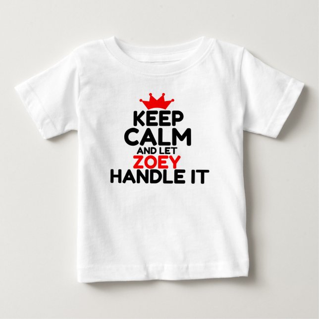 CAMISETA PARA BEBÊ ZOEY (Frente)
