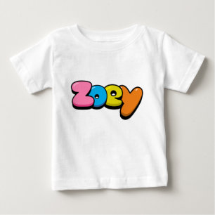 Camiseta Para Bebê Zoey