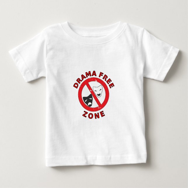 Camiseta Para Bebê Zona Franca Drama (Frente)