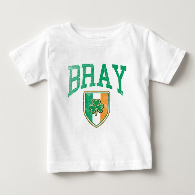 Camiseta Para Bebê ZURRO, Ireland (Frente)