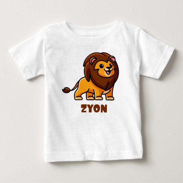 CAMISETA PARA BEBÊ ZYON (Frente)