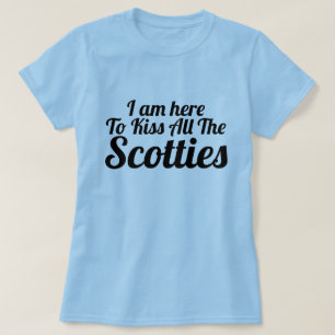 Camiseta Para beijar aqui todos os Scotties