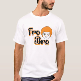 Camiseta Para Bro - laranja & preto