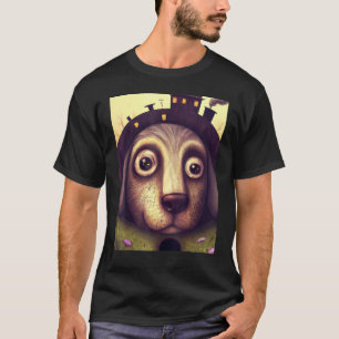 Camiseta Para Cachorro Bonito Ventilador De Puppie No Estil