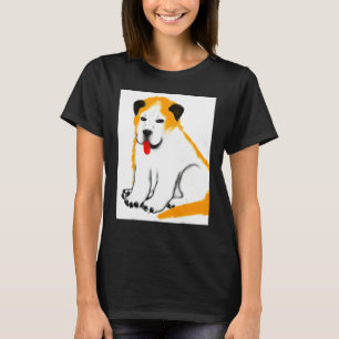 Camiseta Para Cachorro Bonito Ventilador De Puppie No Estil