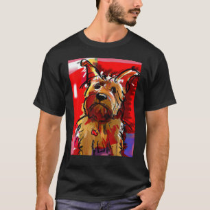 Camiseta Para Cachorro Cachorro Cachorro Estilo De Arte Cac