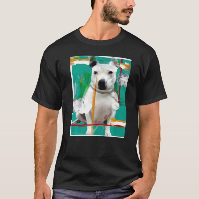 Camiseta Para Cães Cachorros Cachorros, Ventilador De Cacho (Frente)