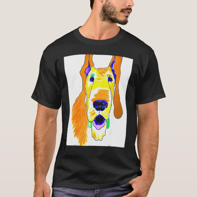 Camiseta Para Cães Cachorros Cachorros Ventilador No Estilo (Frente)