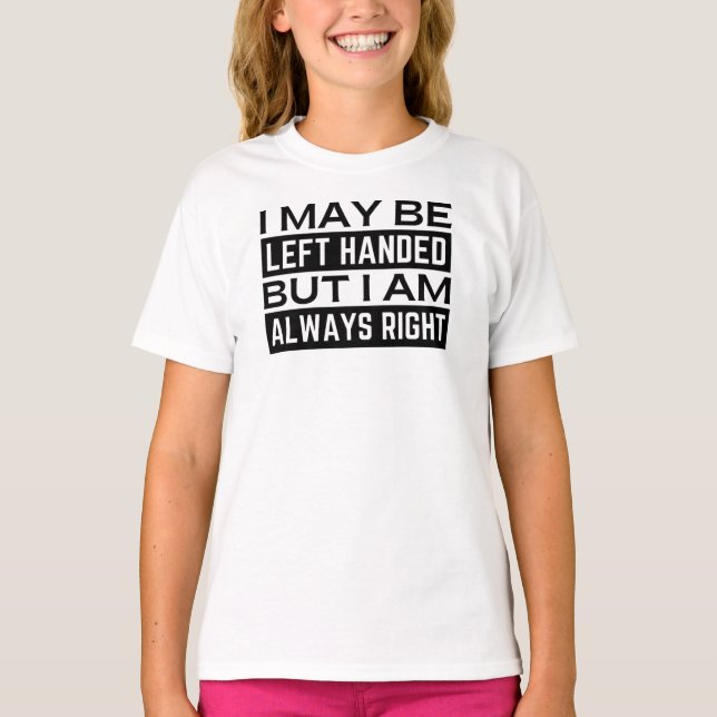 Camiseta para Canhoto (Frente)