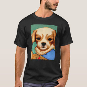 Camiseta Para Cão Cachorro Cachorro Ventilador No Estilo De