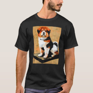 Camiseta Para Cão Cachorro Cachorro Ventilador No Estilo De