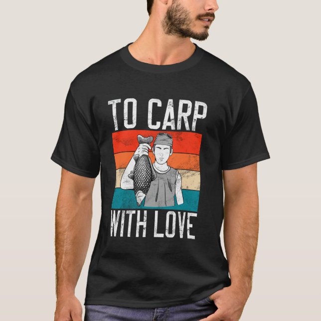 Camiseta Para Carrinho Com Carpa De Amor (Frente)