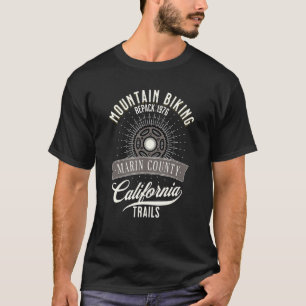 Camiseta Para Ciclistas Retro Ciclo Mtb America Mountain Bi