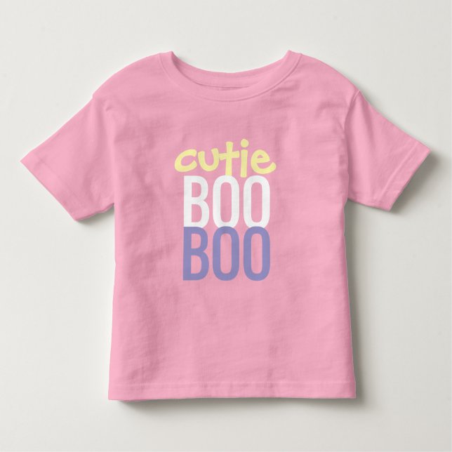 Camiseta para Criança: HALLOWEEN Cutie Boo #7 (Frente)