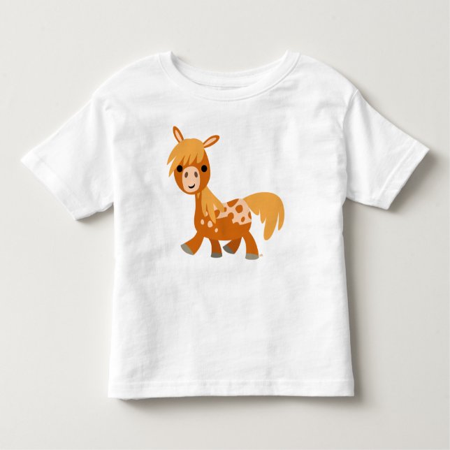 Camiseta para crianças Appaloosa Pony (Frente)