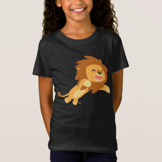 Camiseta para Crianças do Leão de Cartoon Gelado