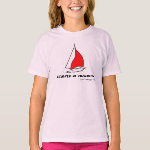 Camiseta para crianças em treinamento