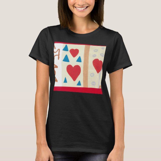 Camiseta para Crianças, Mangas Raglan 3/4 (Frente)