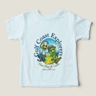 Camiseta para crianças Nae Nae & Lulu Adventures