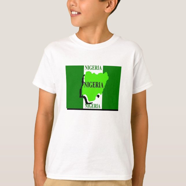 Camiseta para crianças nigerianas (Frente)