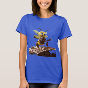 Camiseta Para criar uma cena 3D de uma abelha Pixar voando
