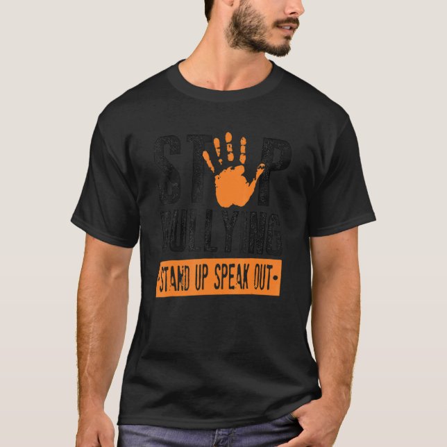 Camiseta Pára De Asfixiar O Laranja E Fala O Dia Da Unidade (Frente)