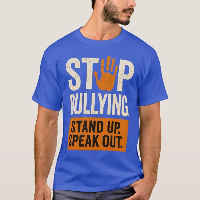 CAMISETA PÁRA DE BULLYING - PRENDA-SE. FALE. (Frente)