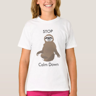 Camiseta Pára De Calar A Lama Marrom