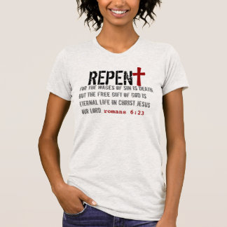Camiseta para ELA (adulto): 6:23 dos romanos + Actua o 4:12