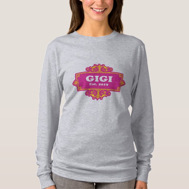 Camiseta Para Esse Especial "GiGi 2019" (Frente)