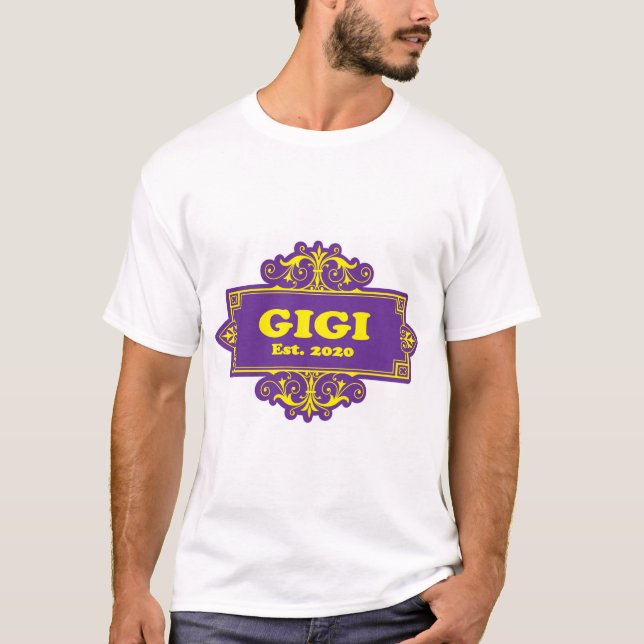 Camiseta Para Esse Especial "GiGi 2020" (Frente)