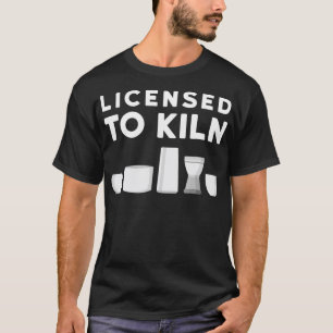 Camiseta para Estudante de Engenharia Artística Cerâmica