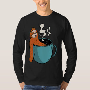 Camiseta Para fãs de preguiça e animais que relaxam e dorme