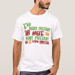 Camiseta Para fazer a cerâmica