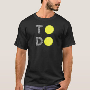 Camiseta Para Fazer Bolas De Tênis Para O Ventilador Do Tre
