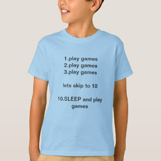 Camiseta Para fazer jogos dos jogos 3.play de list1.play