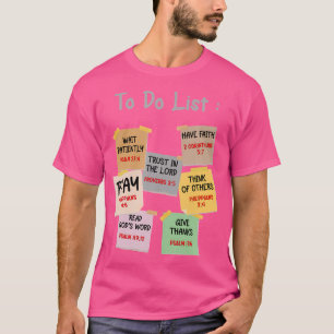 Camiseta Para Fazer Lista de Cotações Verdadeiras da Bíblia