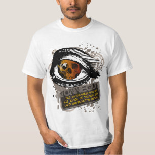 Camiseta Para fora no t-shirt de The Edge