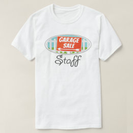 Camiseta para funcionários de Brechó