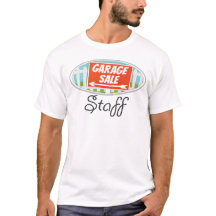 Camiseta para funcionários de Brechó
