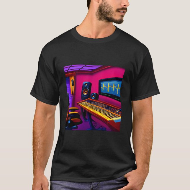 Camiseta Para Gravação de Engenheiros Mistos (Frente)