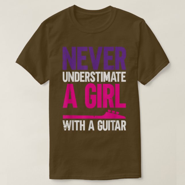 Camiseta Para Guitarrista e Músico, Música e Bass FanAcoust (Frente do Design)