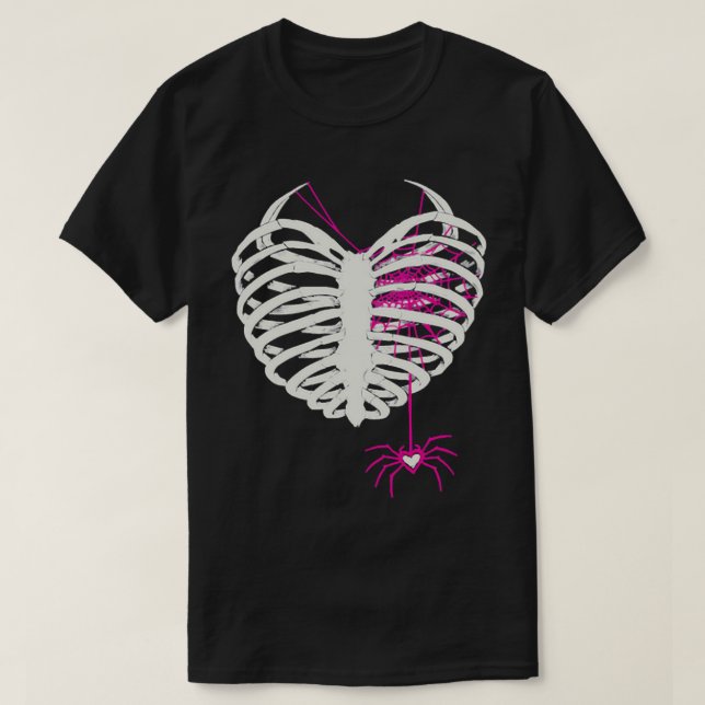 Camiseta Para Homens, Aj Lee Spider Web (Frente do Design)